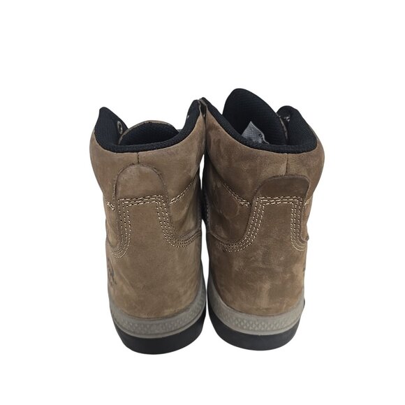 Dakota Women's Quad-Lite Aluminium Toe Steel Plate Work Boots 6016 Brown 6M - Picture 3 of 7